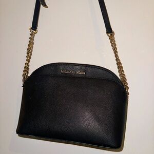 Black and Gold Michael Kors purse
